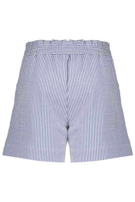 Geisha blauwe dames korte broek | Achteraanzicht