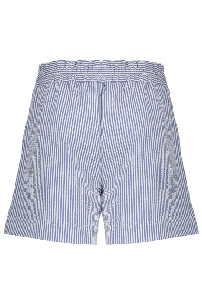 Geisha blauwe dames korte broek | Achteraanzicht