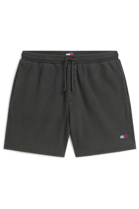 Tommy Jeans zwarte heren korte broek | Vooraanzicht