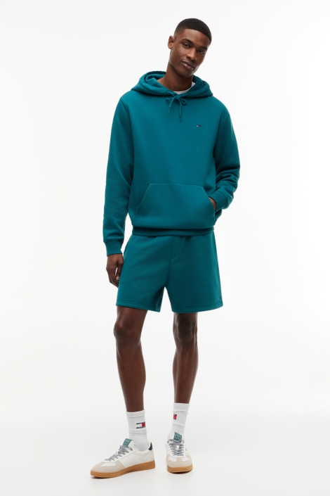 Tommy Jeans groene heren korte broek | Model