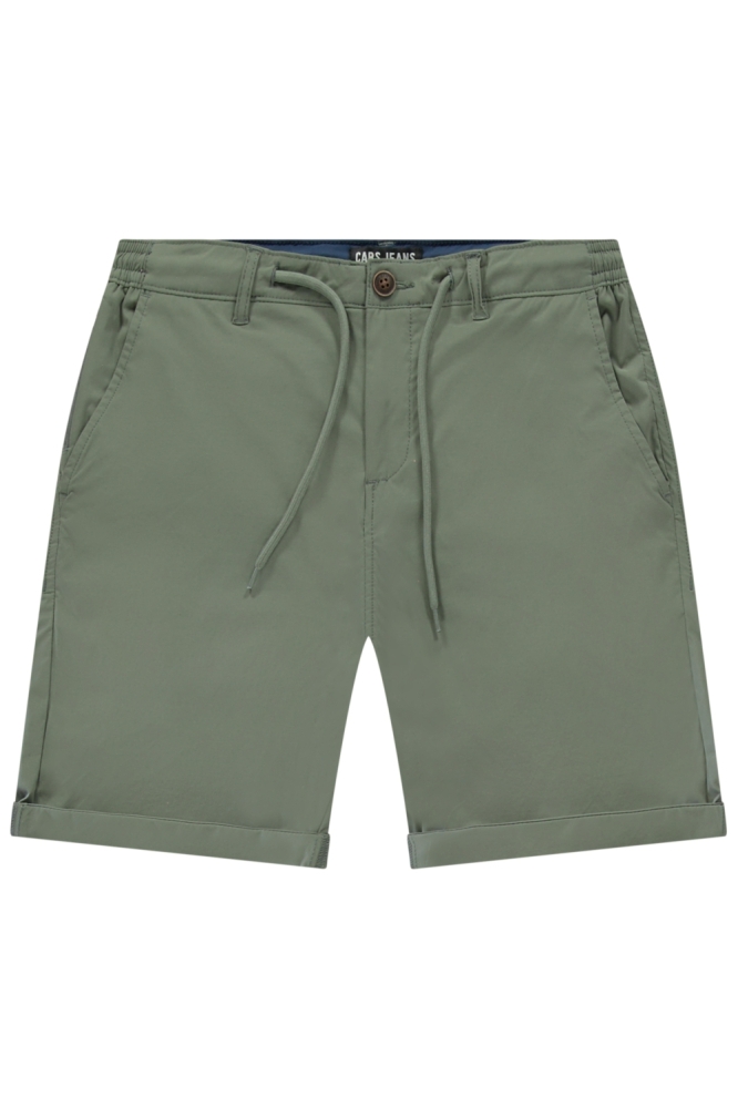 Cars groene heren korte broek | Vooraanzicht