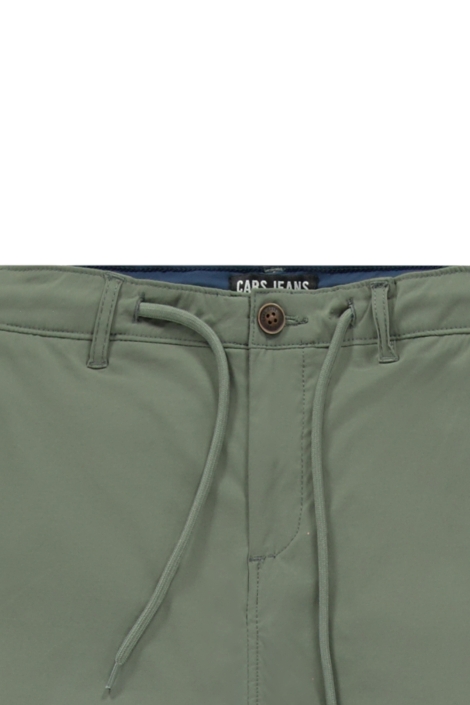 Cars groene heren korte broek | Close up