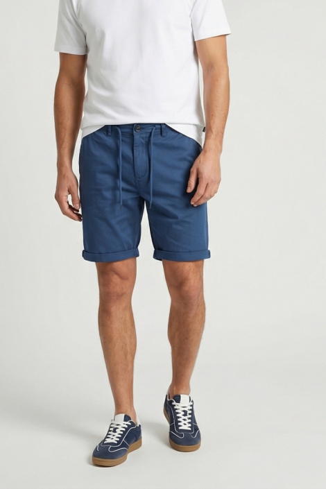 Cars blauwe heren korte broek | Model vooraanzicht