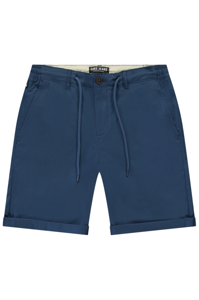 Cars blauwe dames korte broek | Vooraanzicht