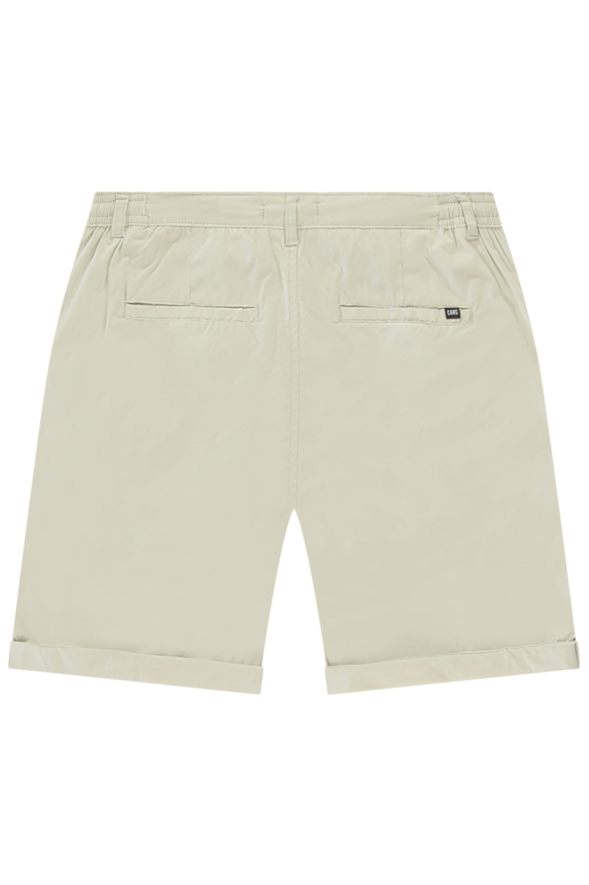 Cars beige heren korte broek | Achteraanzicht