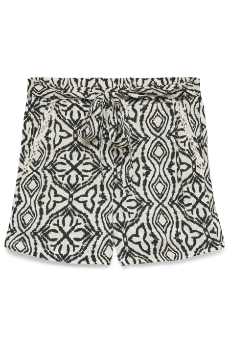Vero Moda beige dames korte broek | Vooraanzicht