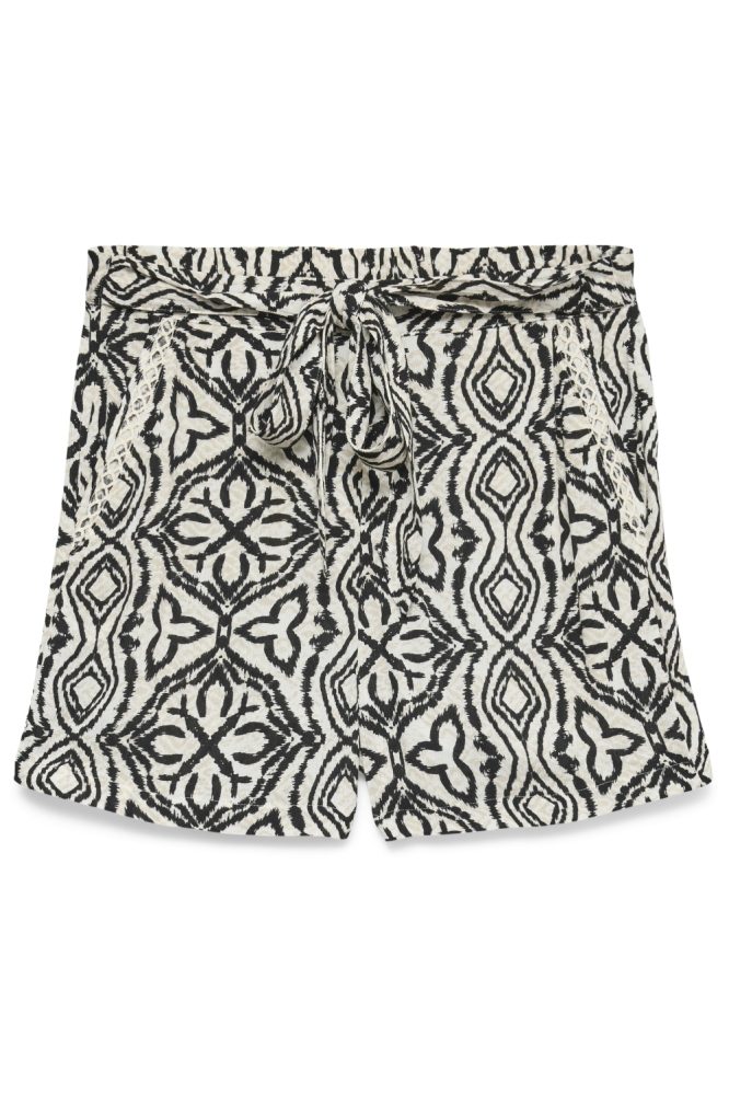 Vero Moda beige dames korte broek | Vooraanzicht