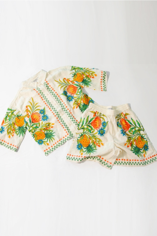 Garcia beige dames korte broek | Unique Selling Point