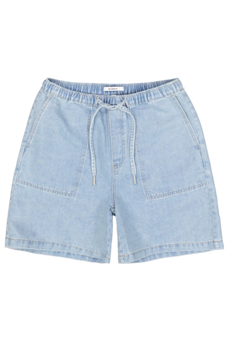 Garcia blauwe dames korte broek | Vooraanzicht
