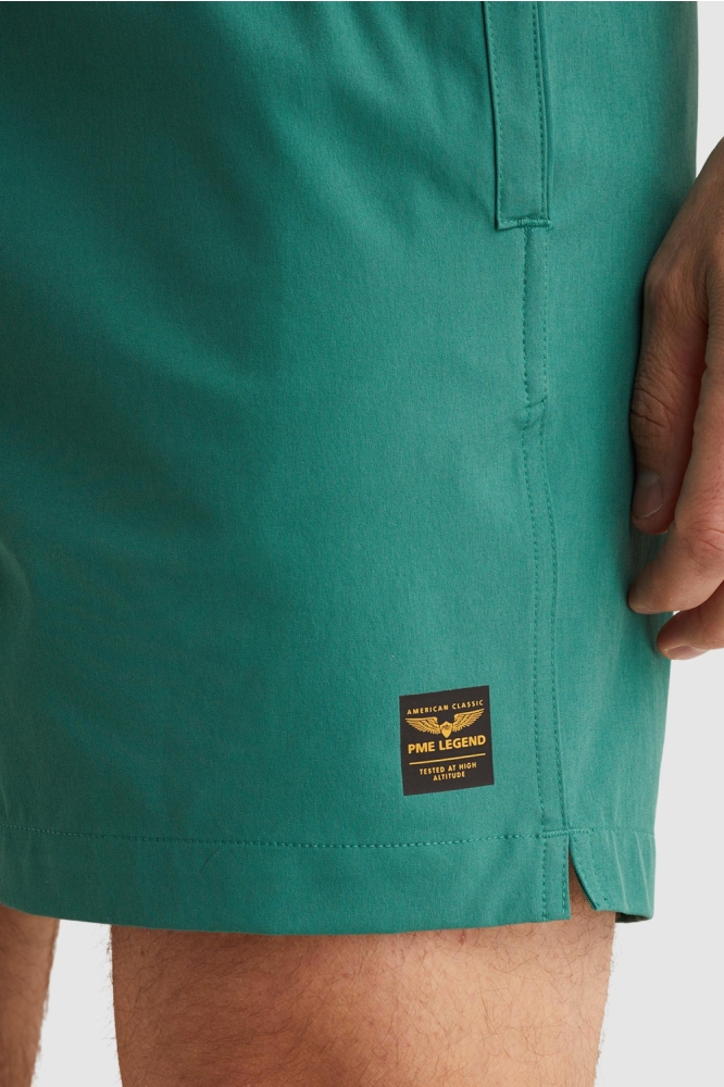 PME legend groene heren korte broek | Close up