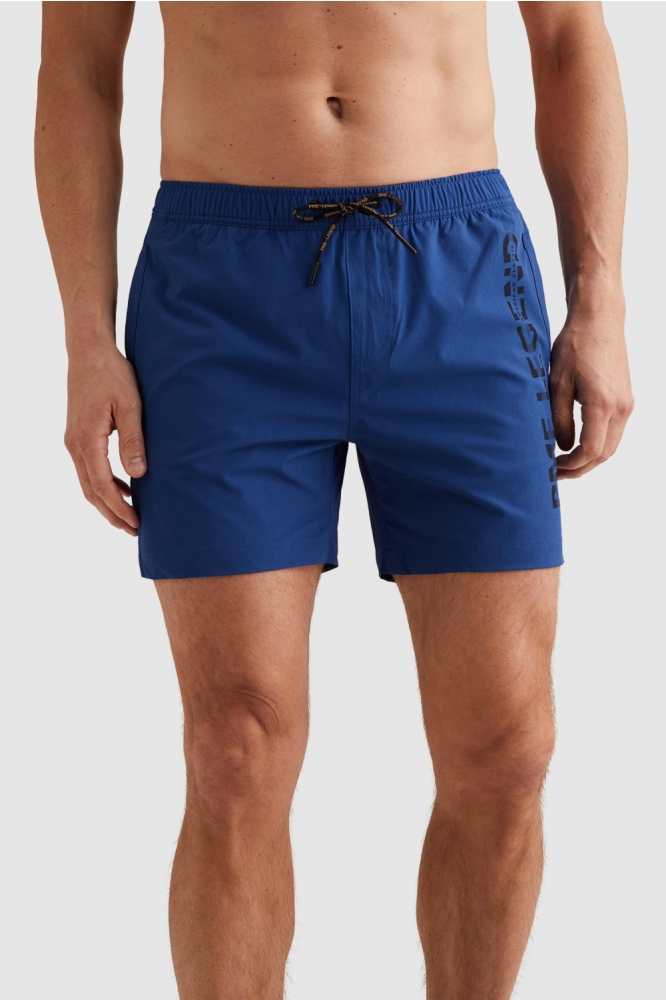 PME legend blauwe heren korte broek | Model vooraanzicht