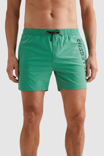 PME legend airframe swimshorts big logo print Groen