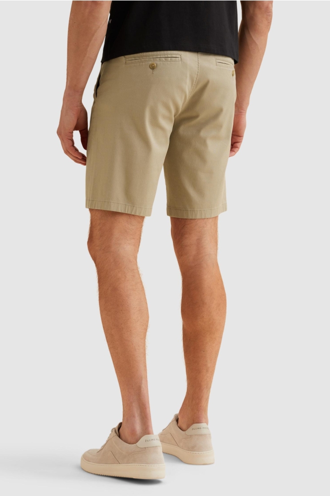 Vanguard beige heren korte broek | Model achteraanzicht