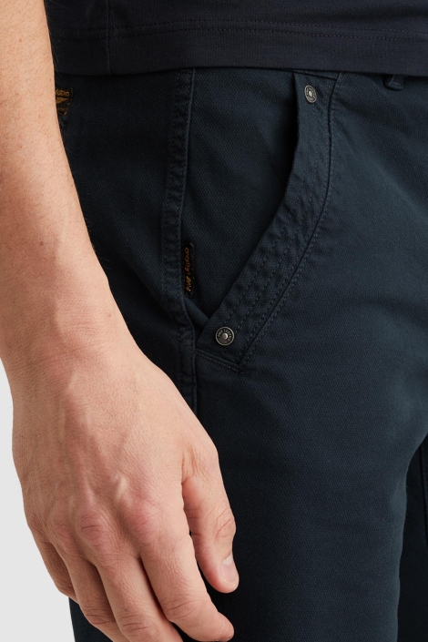PME legend blauwe heren korte broek | Close up