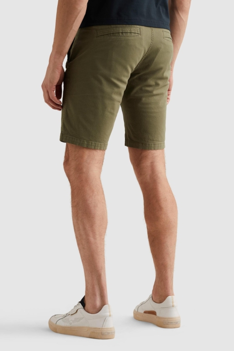 PME legend groene heren korte broek | Model achteraanzicht