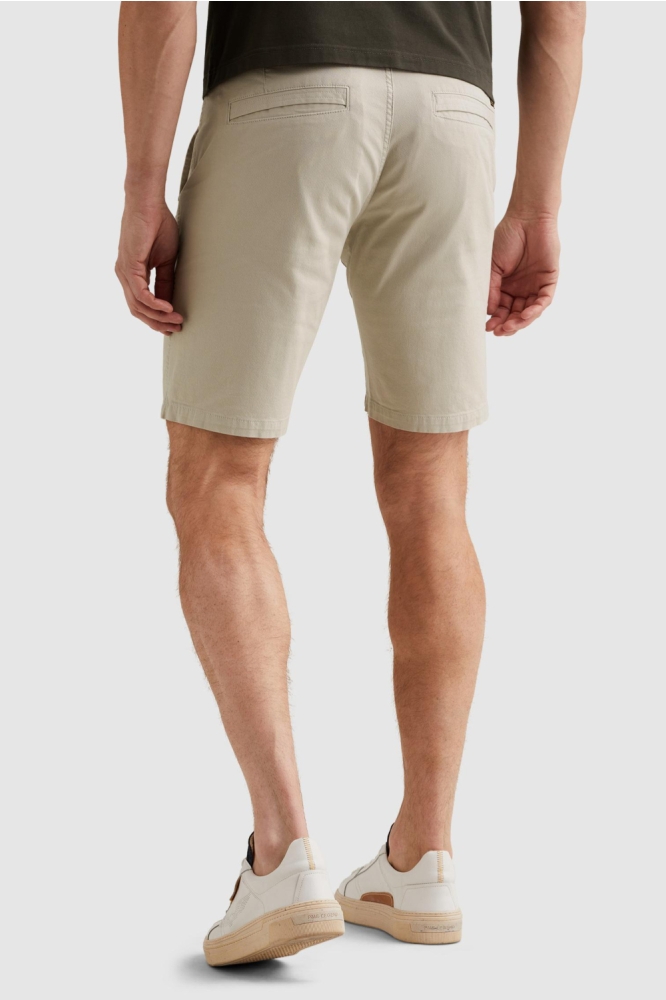PME legend beige heren korte broek | Model achteraanzicht
