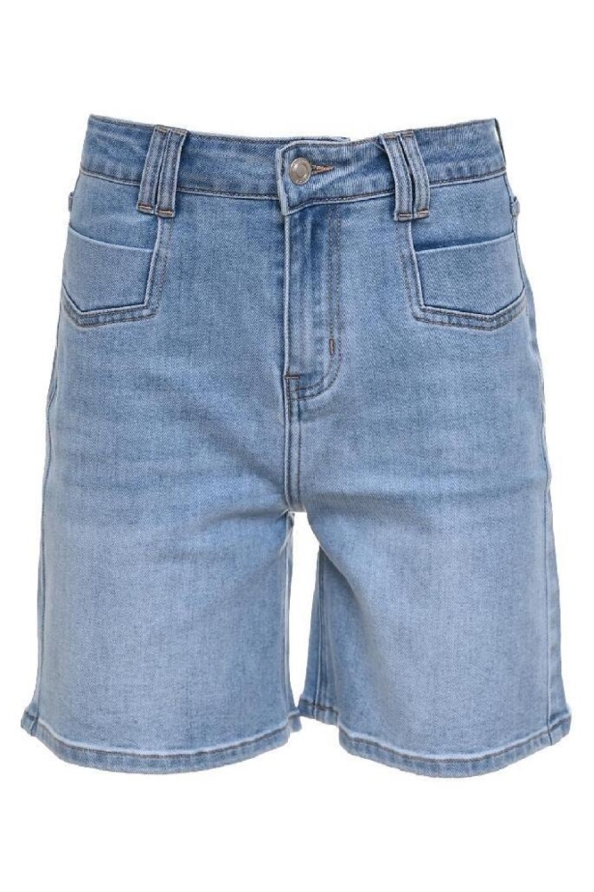 Zizo blauwe dames korte broek | Vooraanzicht