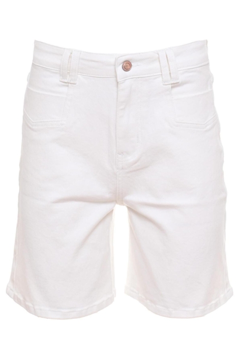 Zizo witte dames korte broek | Vooraanzicht