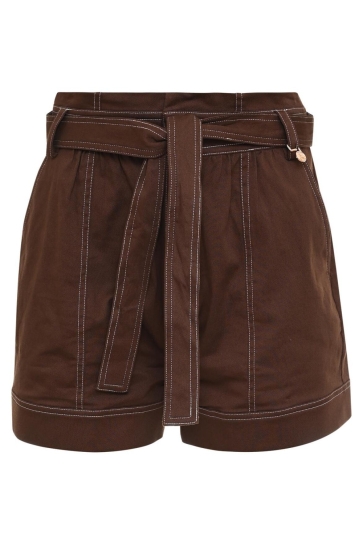Zizo Korte broek TOVA SHORT SU26 TOV 503 CHOCO