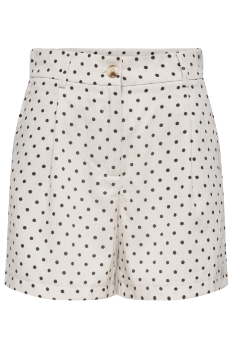 Only ecru dames korte broek | Vooraanzicht