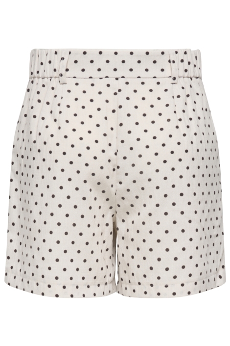 Only ecru dames korte broek | Achteraanzicht