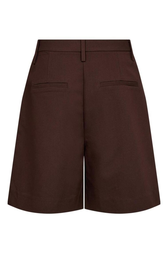 Freequent bruine dames korte broek | Achteraanzicht