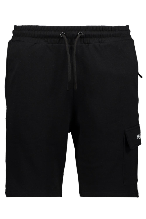 Ballin zwarte heren korte broek | Vooraanzicht