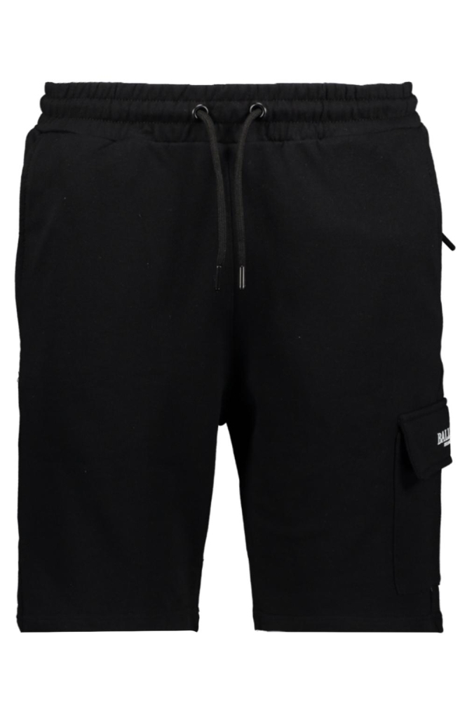 Ballin zwarte heren korte broek | Vooraanzicht