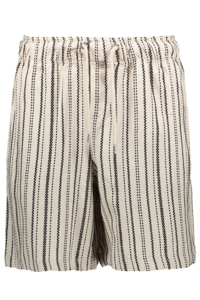 Ballin beige heren korte broek | Vooraanzicht