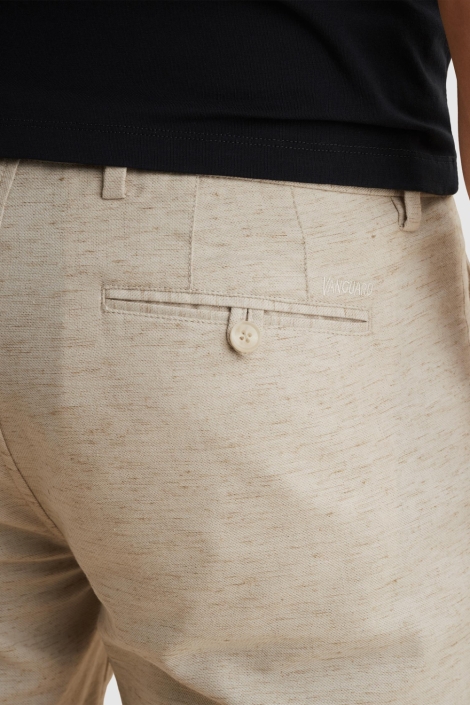 Vanguard beige heren korte broek | Kleurstaal