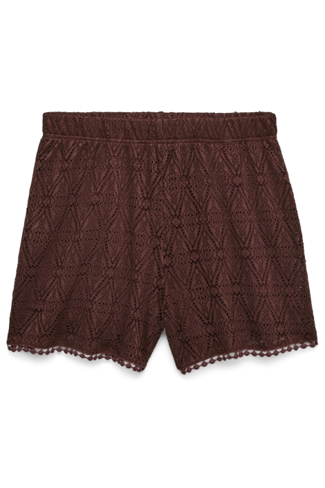 Vero Moda bordeaux dames korte broek | Vooraanzicht