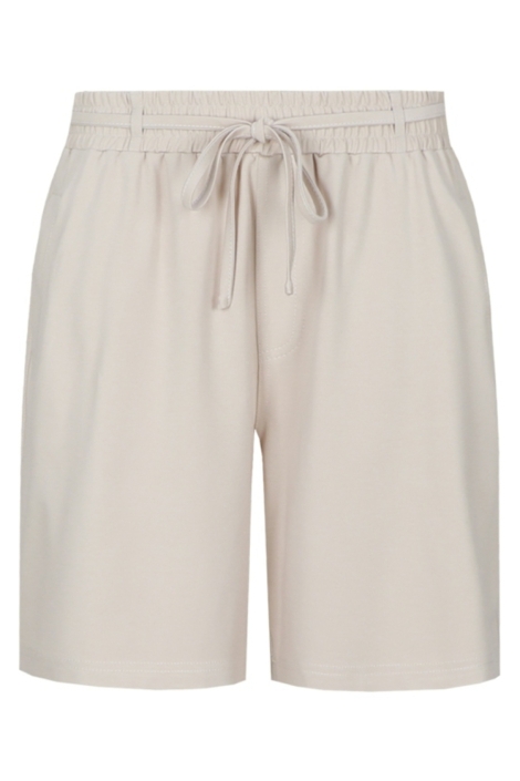 C&S The Label beige dames korte broek | Vooraanzicht