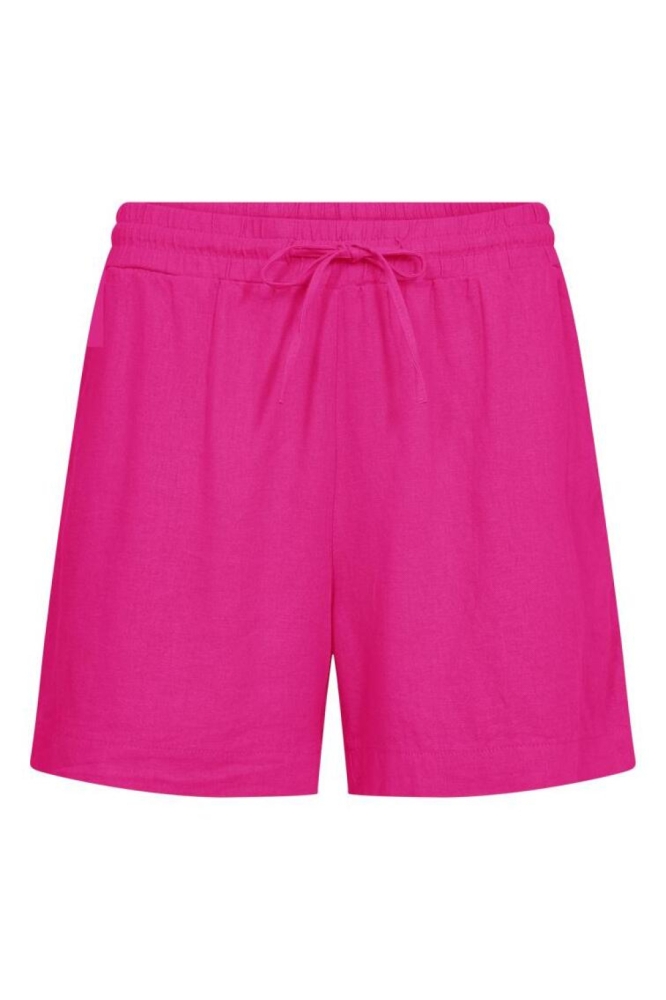 Freequent roze dames korte broek | Vooraanzicht