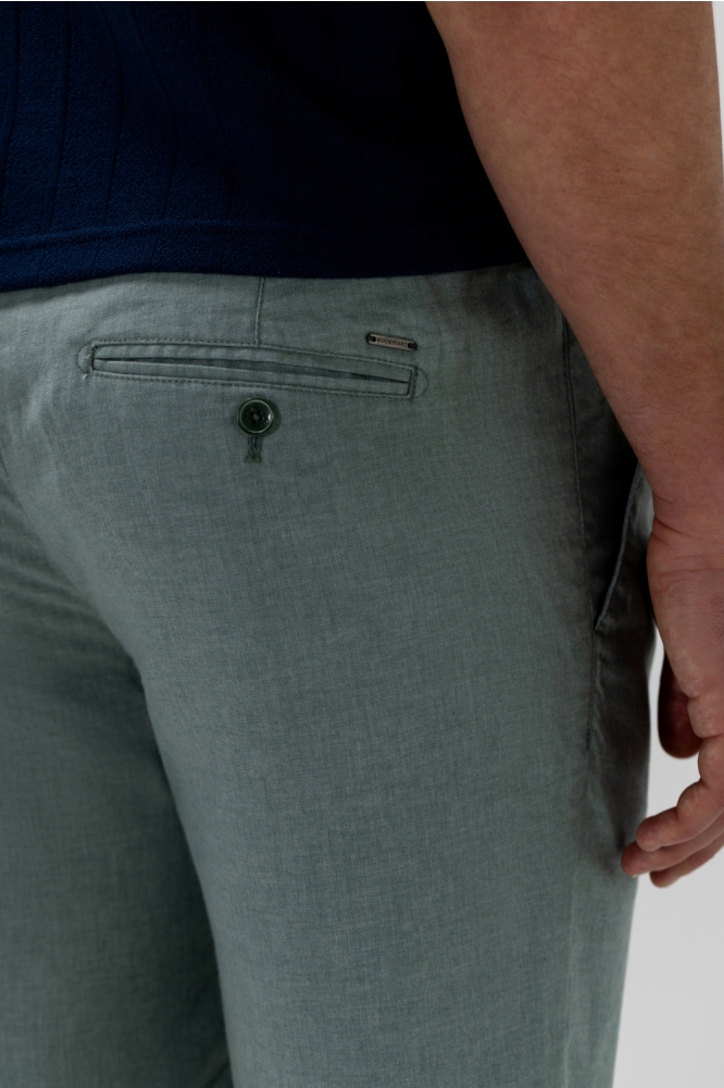 State of Art groene heren korte broek | Close up