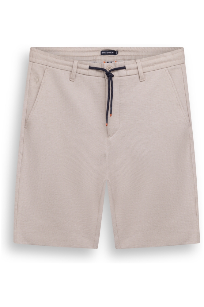 State of Art zand heren korte broek | Vooraanzicht