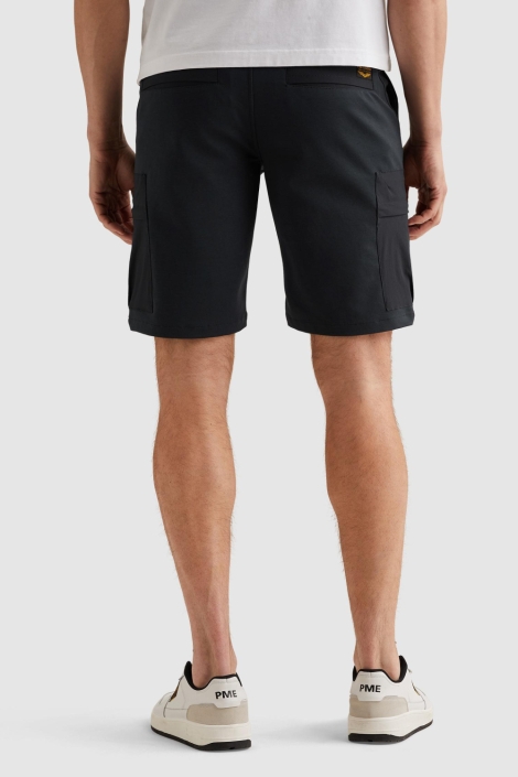 PME legend blauwe heren korte broek | Model achteraanzicht