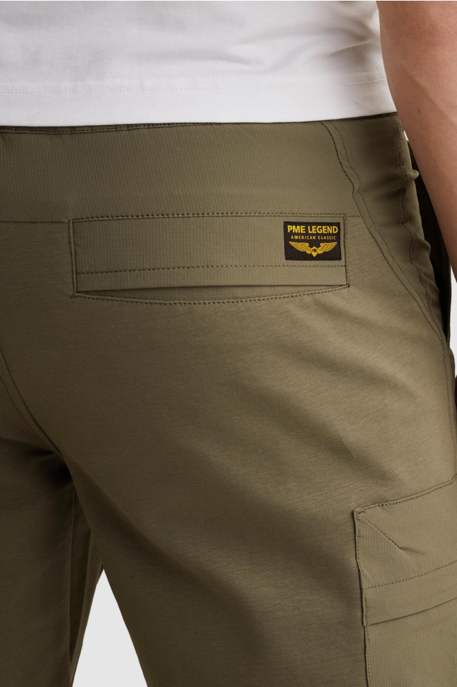 PME legend groene heren korte broek | Close up