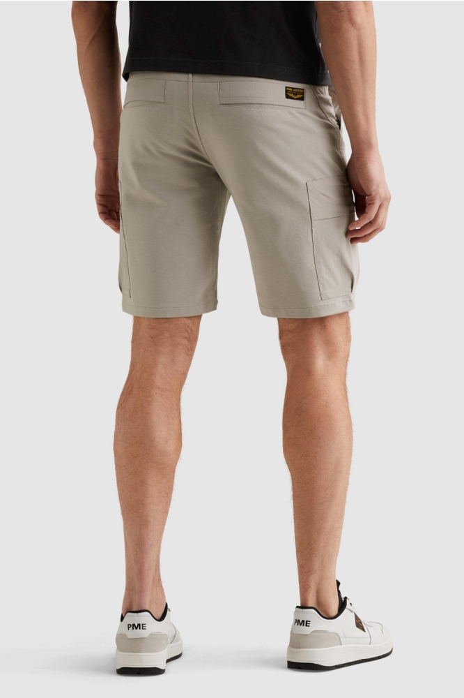 PME legend grijze heren korte broek | Model achteraanzicht