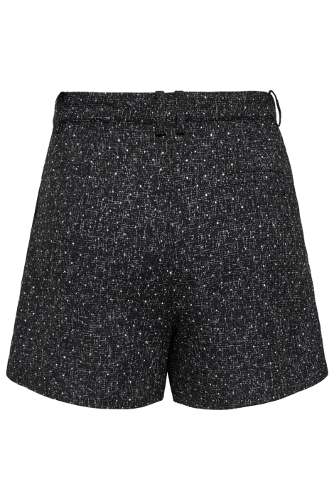Only zwarte dames korte broek | Achteraanzicht