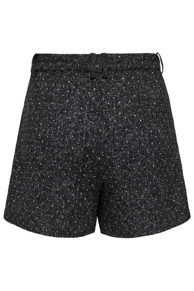 Only zwarte dames korte broek | Achteraanzicht