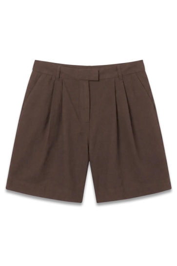 Vero Moda Broek VMMARLEY NW SHORTS WVN SB4 10354121 CHOCOLATE MARTINI