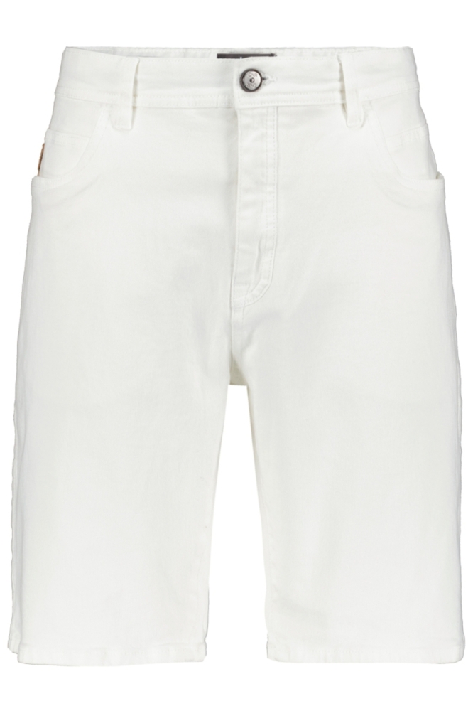 Donders witte heren korte broek | Vooraanzicht