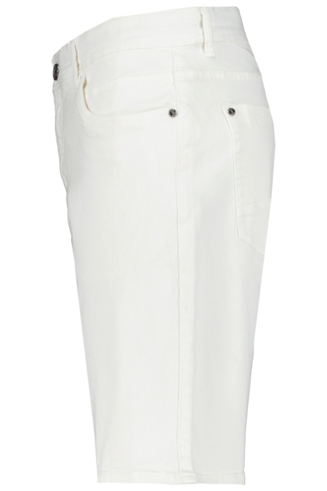Donders witte heren korte broek | Zijaanzicht