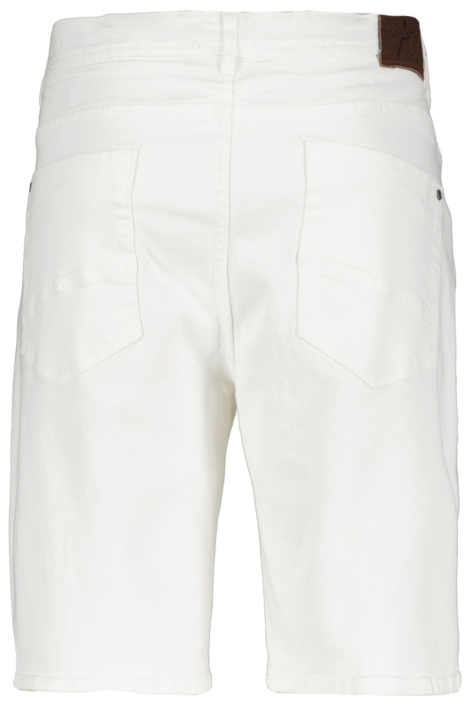 Donders witte heren korte broek | Achteraanzicht