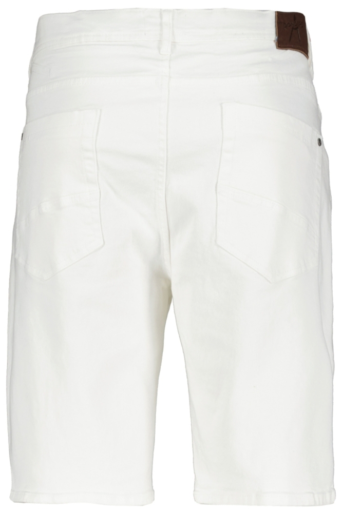 Donders witte heren korte broek | Achteraanzicht