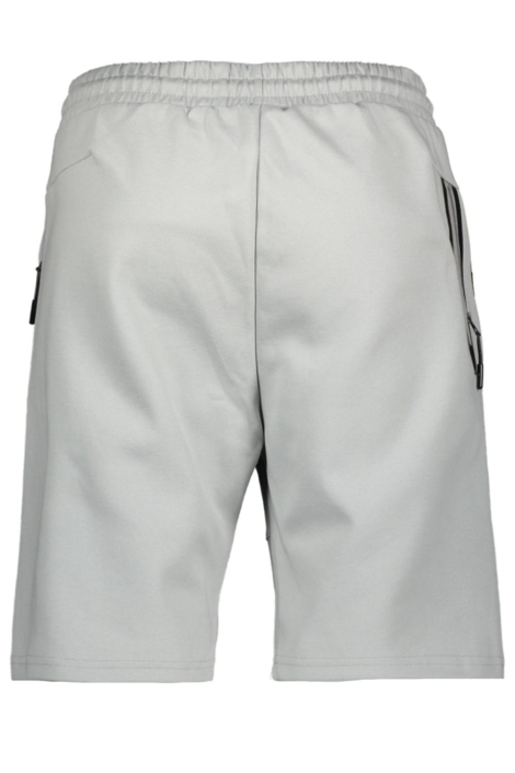 Ballin grijze heren korte broek | Achteraanzicht