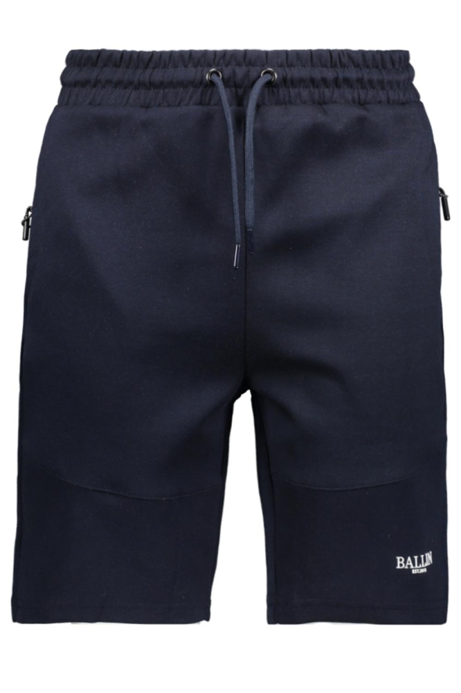 Ballin blauwe heren korte broek | Vooraanzicht