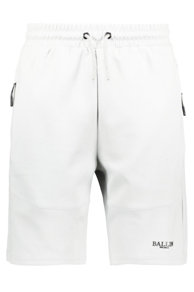Ballin witte heren korte broek | Vooraanzicht