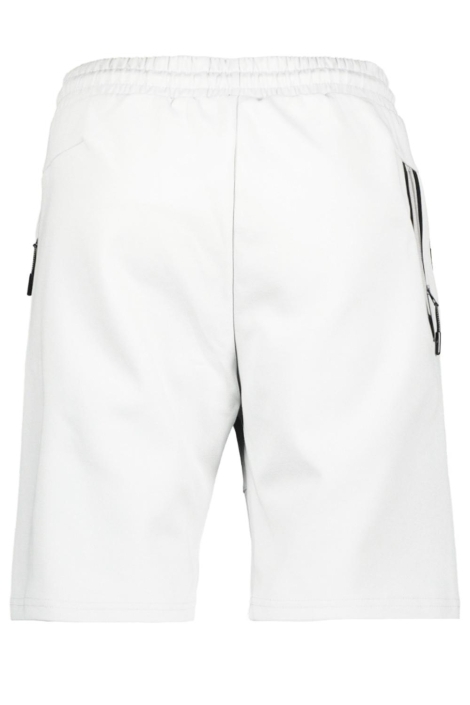 Ballin witte heren korte broek | Achteraanzicht