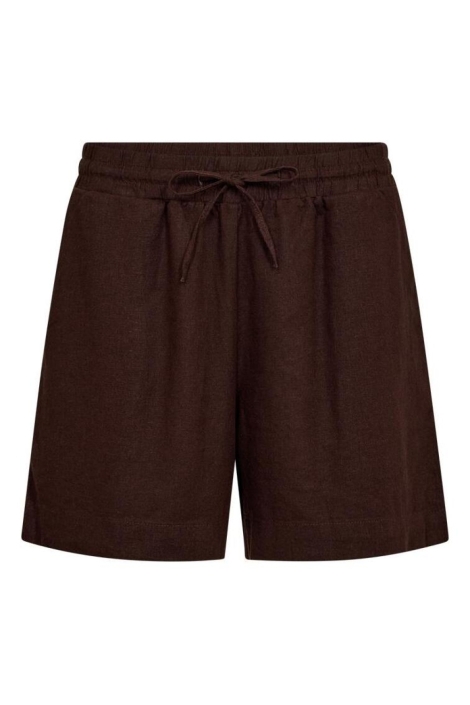 Freequent bruine dames korte broek | Vooraanzicht